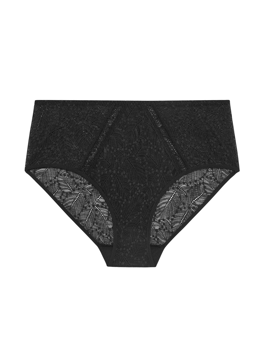 Culotte taille haute - Noir