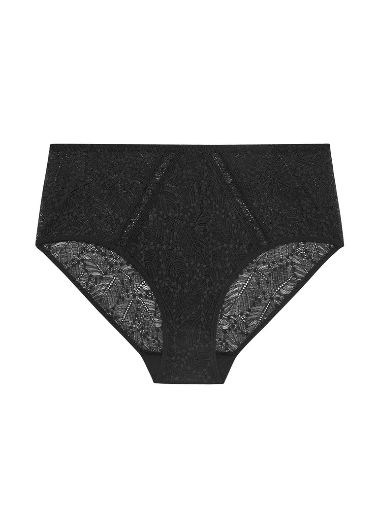 Culotte taille haute - Noir