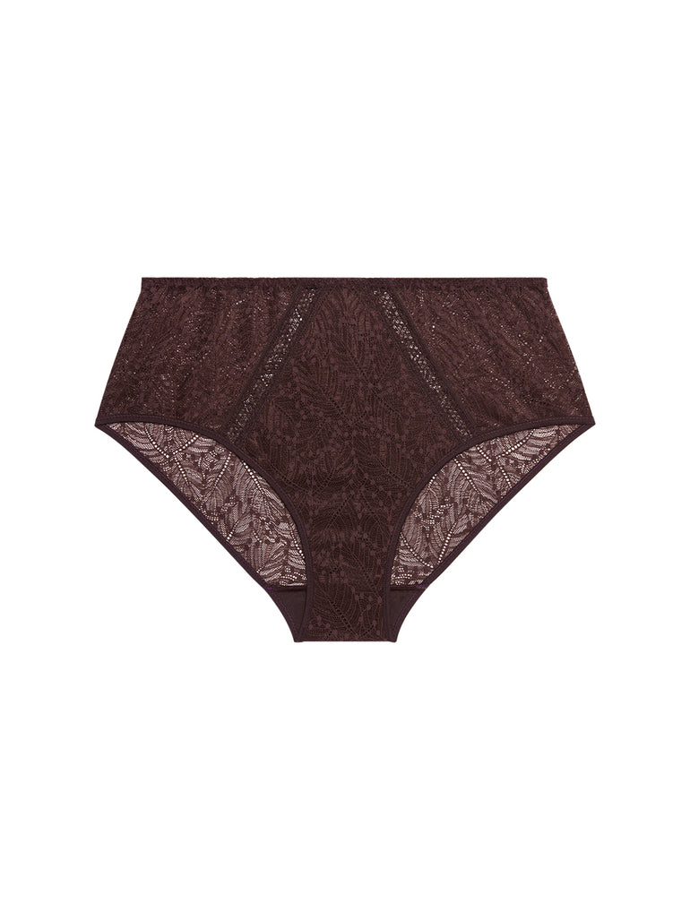 Culotte taille haute - Brun Foncé