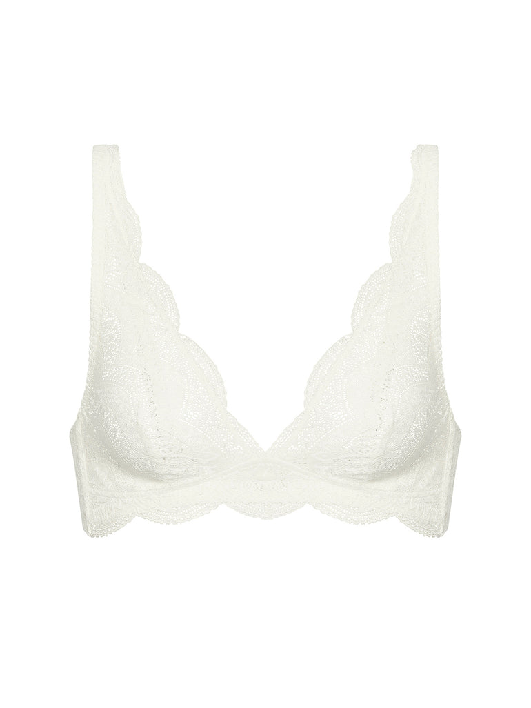 Soutien-gorge triangle sans-armatures - Naturel