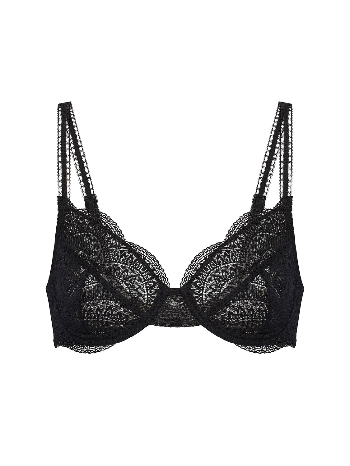 Soutien-gorge avec armatures classique - Noir