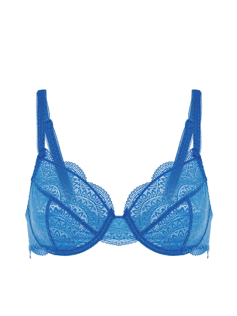Soutien-gorge avec armatures classique - Bleu Myosotis