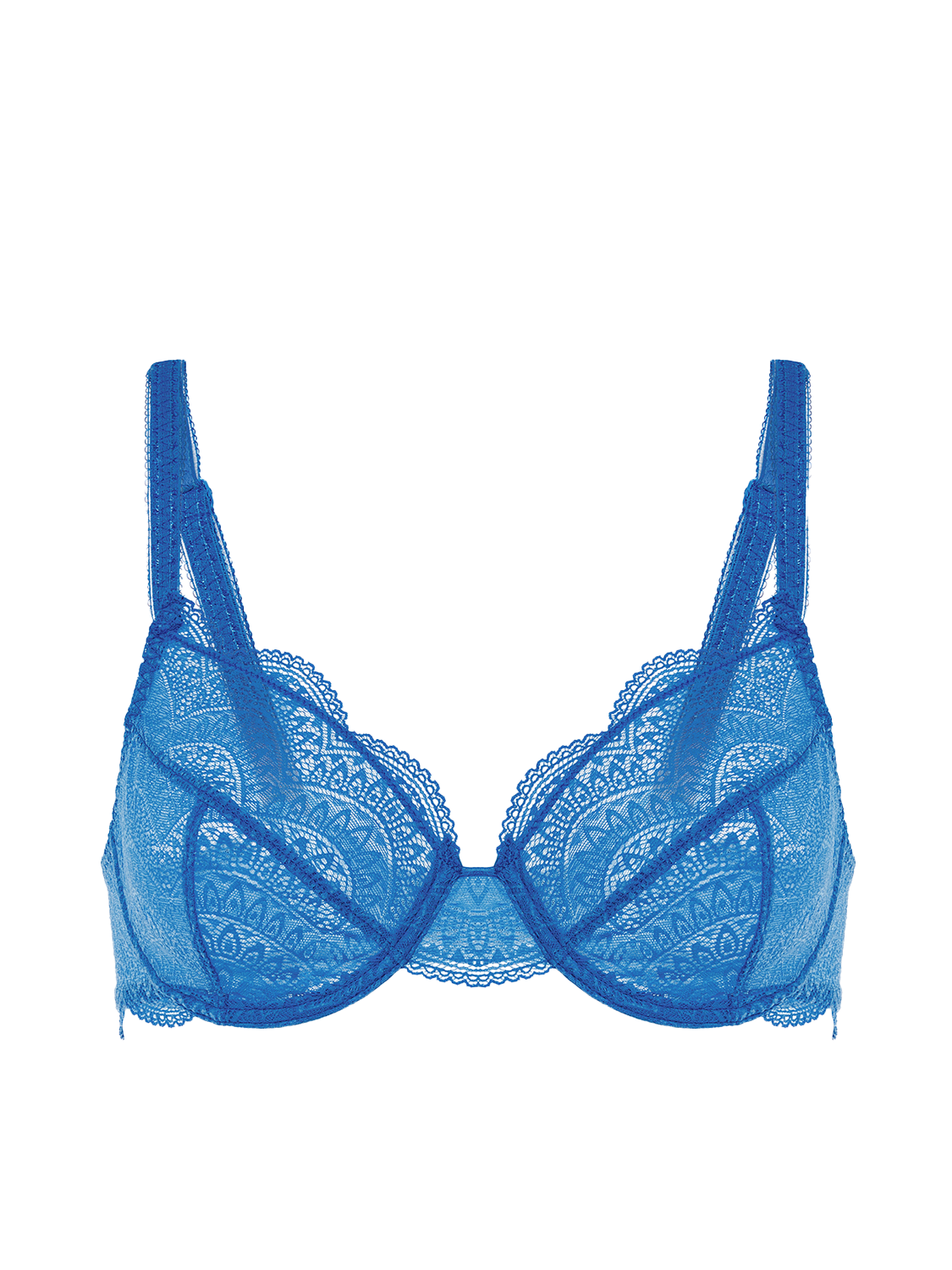 Soutien-gorge avec armatures classique - Bleu Myosotis