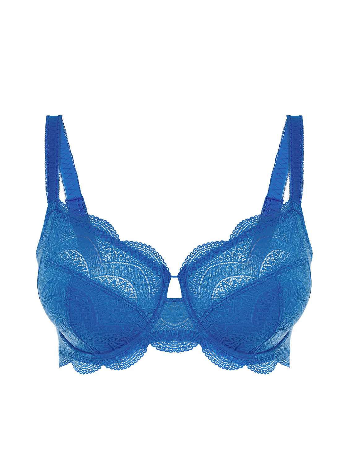 Soutien-gorge avec armature emboitant - Bleu Myosotis