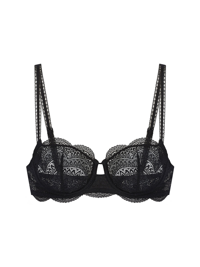 Soutien-gorge corbeille - Noir