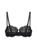 Soutien-gorge corbeille - Noir