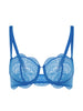 Soutien-gorge corbeille - Bleu Myosotis