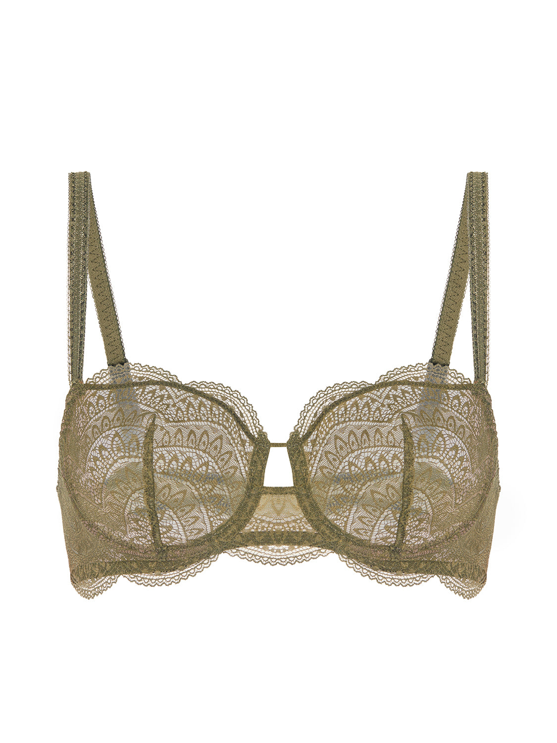 Soutien-gorge corbeille - Vert Aventure