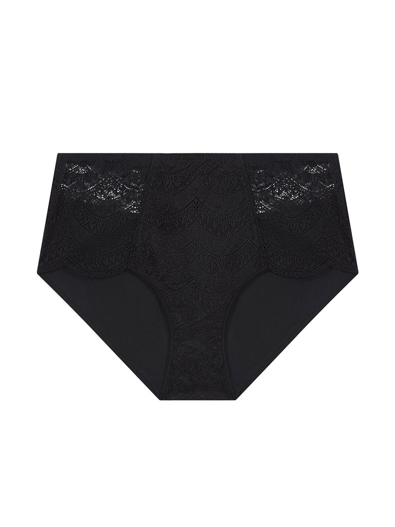 Culotte taille haute - Noir