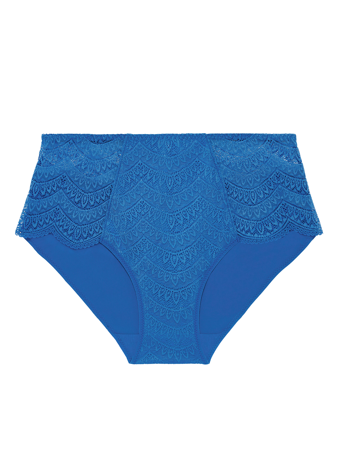 Culotte taille haute - Bleu Myosotis