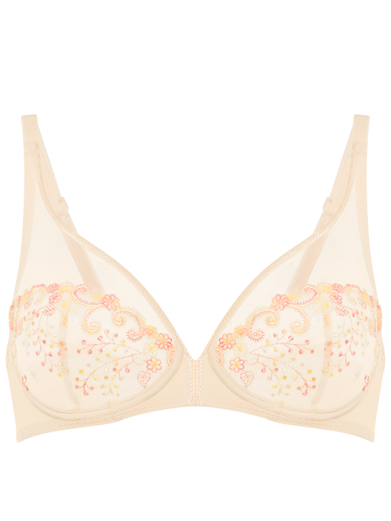 Soutien-gorge avec armature décolleté plongeant - Pampa