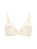 Soutien-gorge avec armatures décolleté plongeant - Beige Topaze