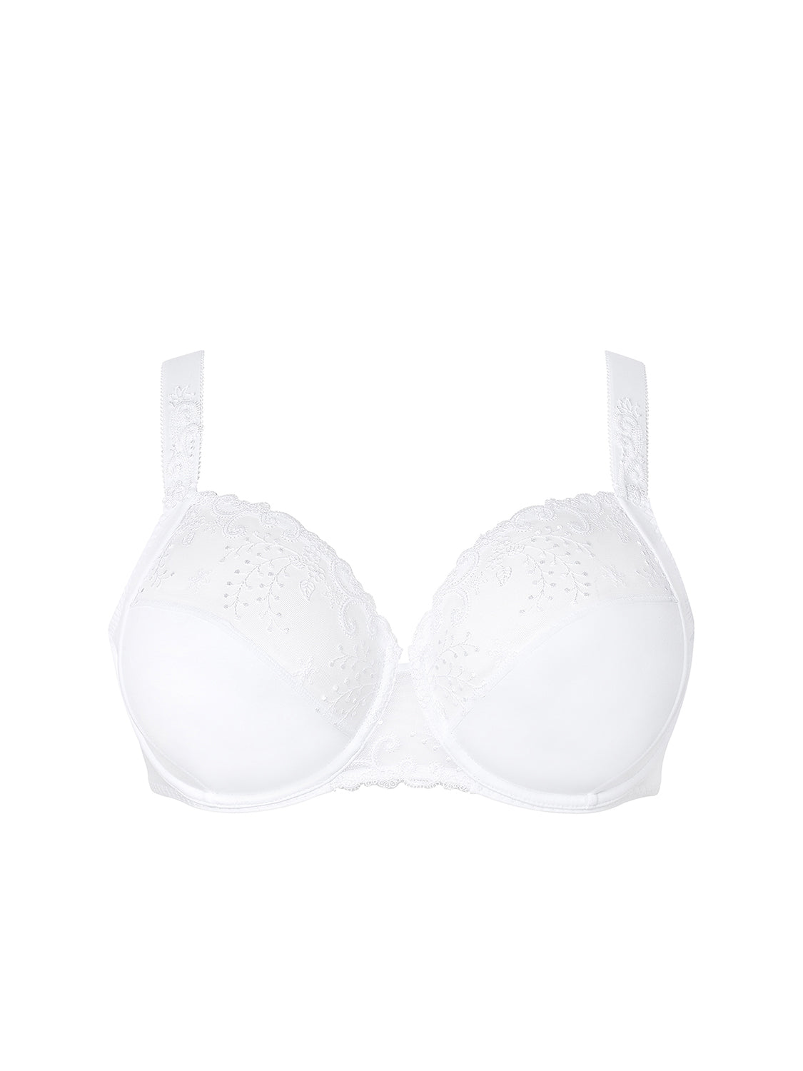 Soutien-gorge avec armatures emboitant - Blanc