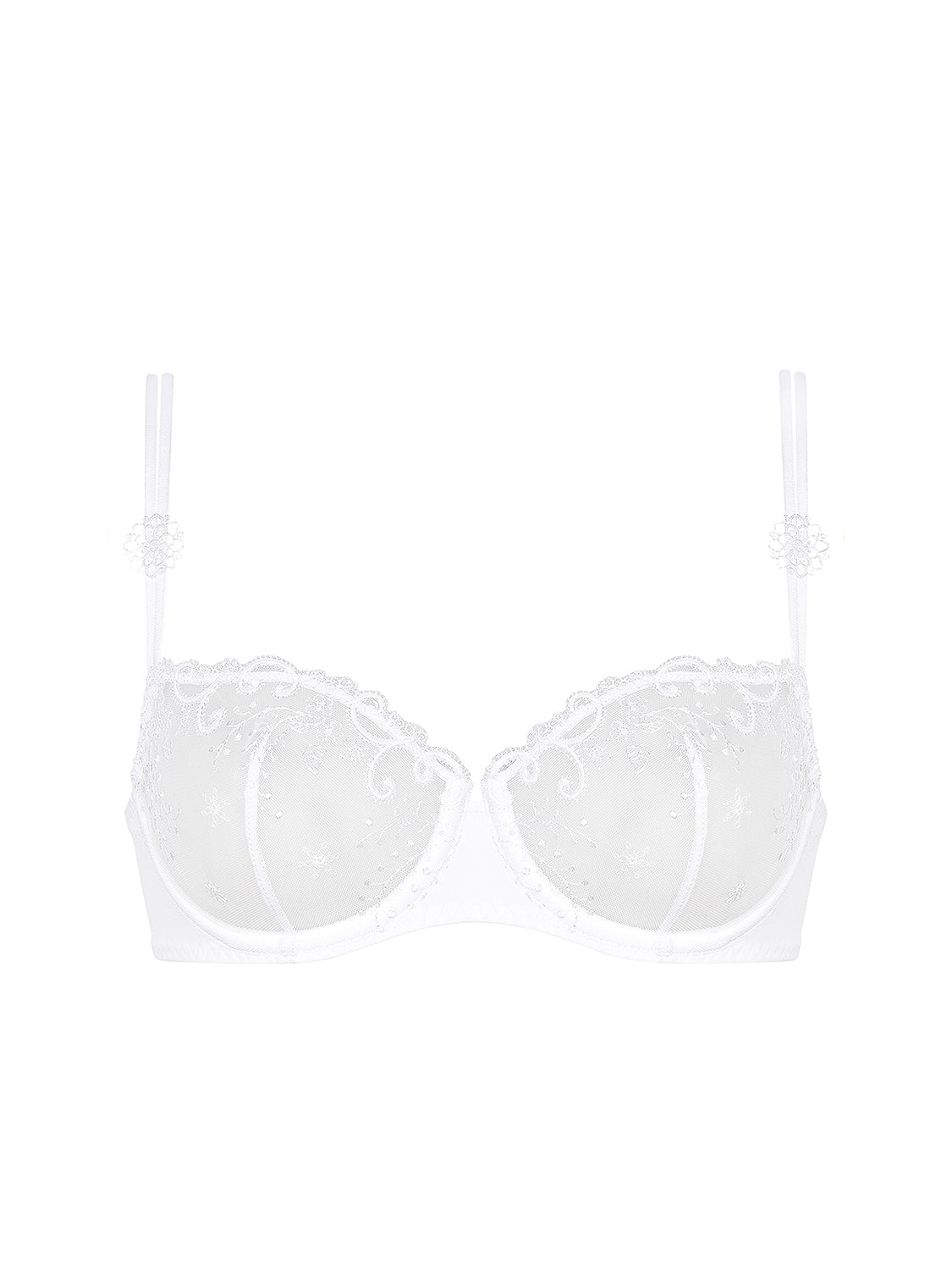 Soutien-gorge corbeille - Blanc