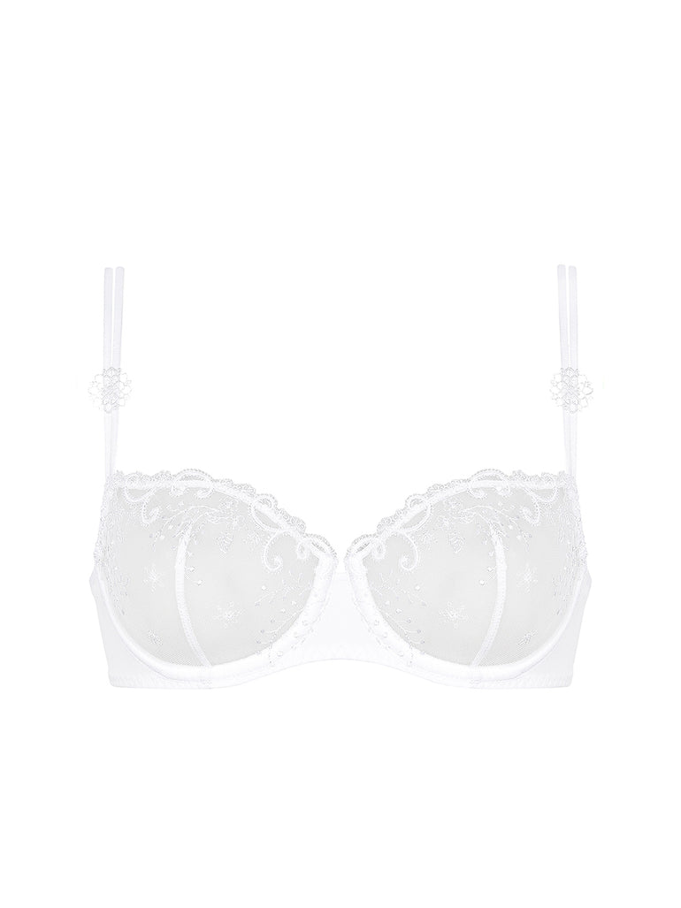 Soutien-gorge corbeille - Blanc