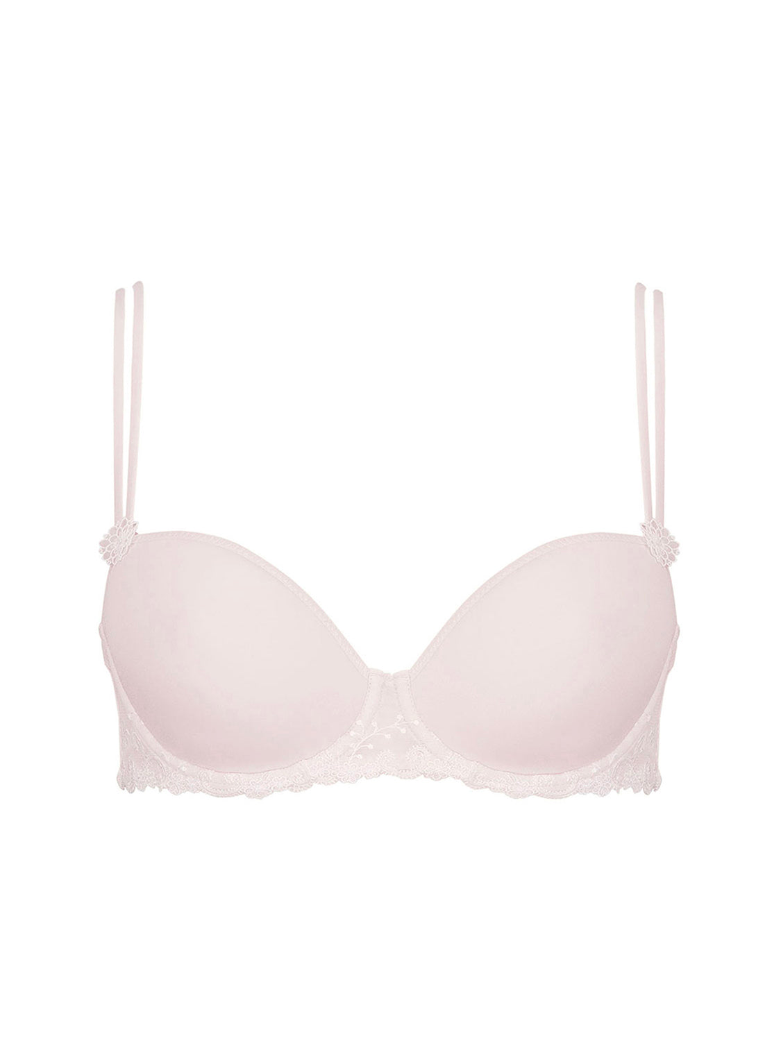 Soutien-gorge décolleté carré en spacer 3D - Poudre