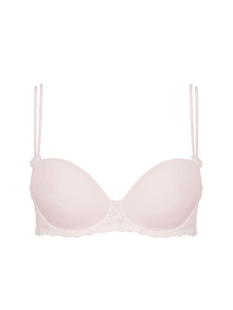 Soutien-gorge décolleté carré en spacer 3D - Poudre