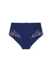 Hoge taille slip - Rainbow Blauw