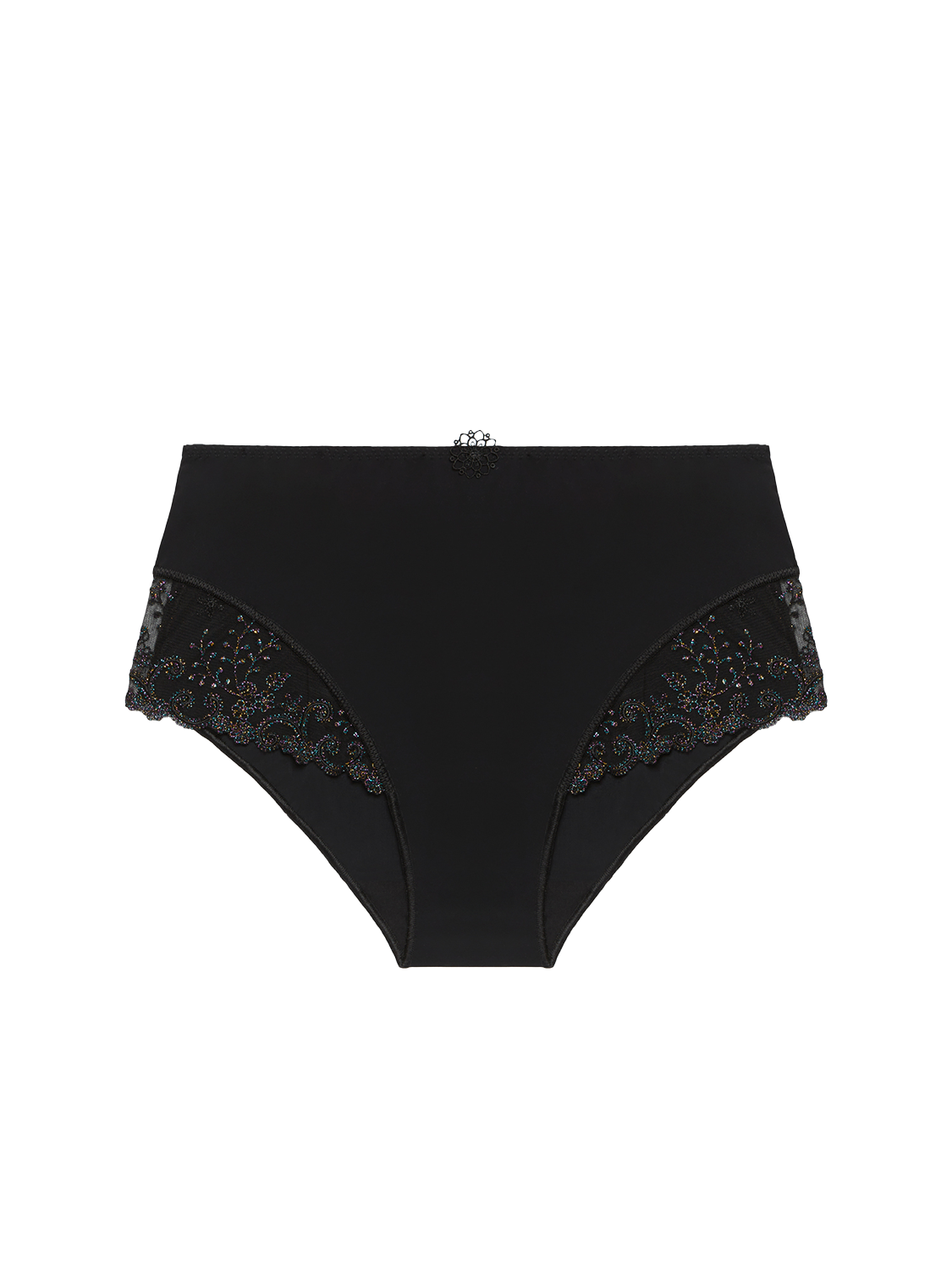 Culotte taille haute - Noir Gem