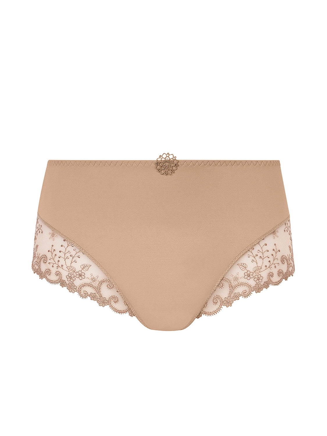 Culotte taille haute - Peau