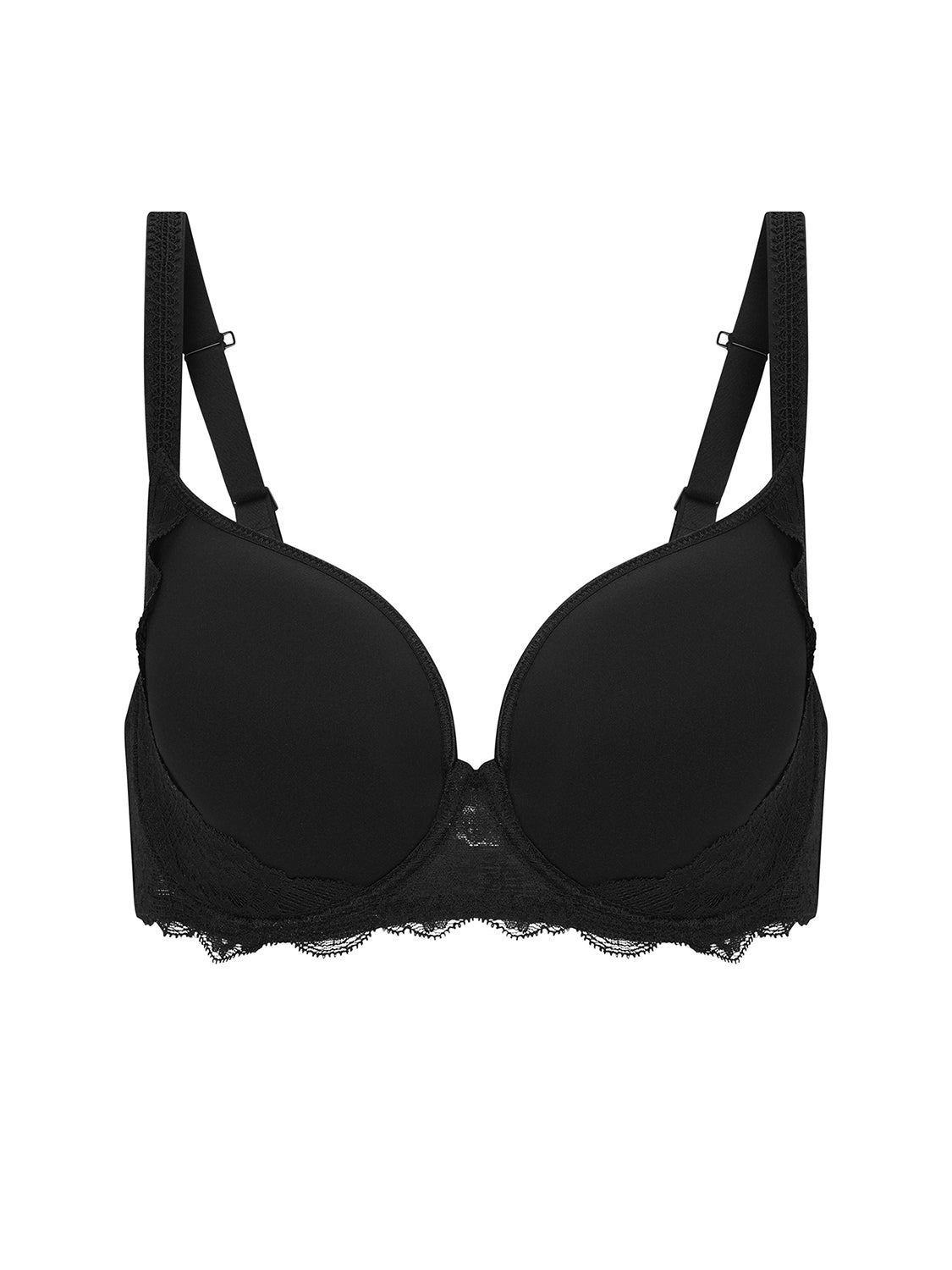 Soutien-gorge spacer décolleté plongeant - Noir