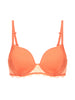 Soutien-gorge spacer décolleté plongeant - Abricot