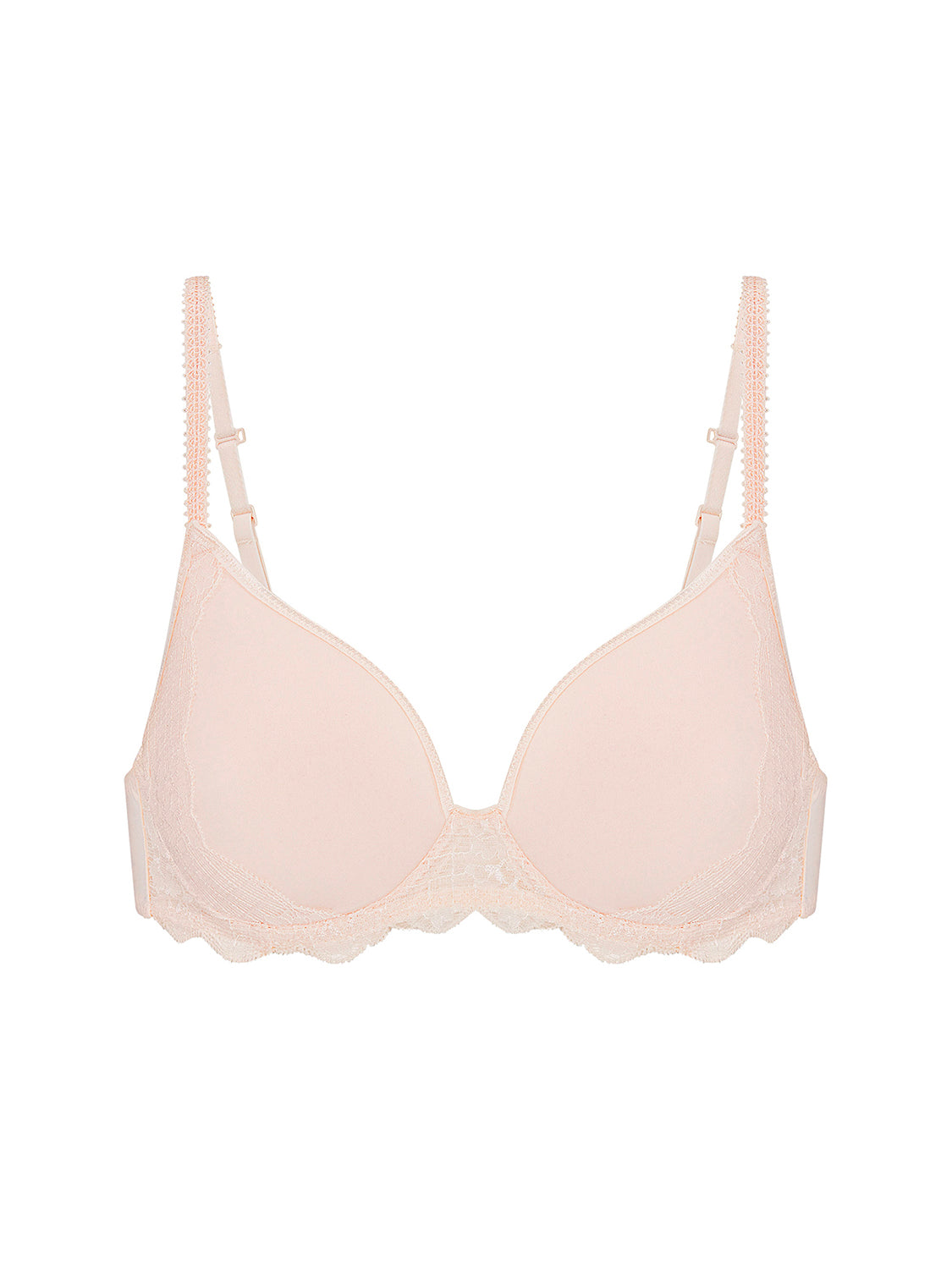 Soutien-gorge spacer décolleté plongeant - Rose sakura