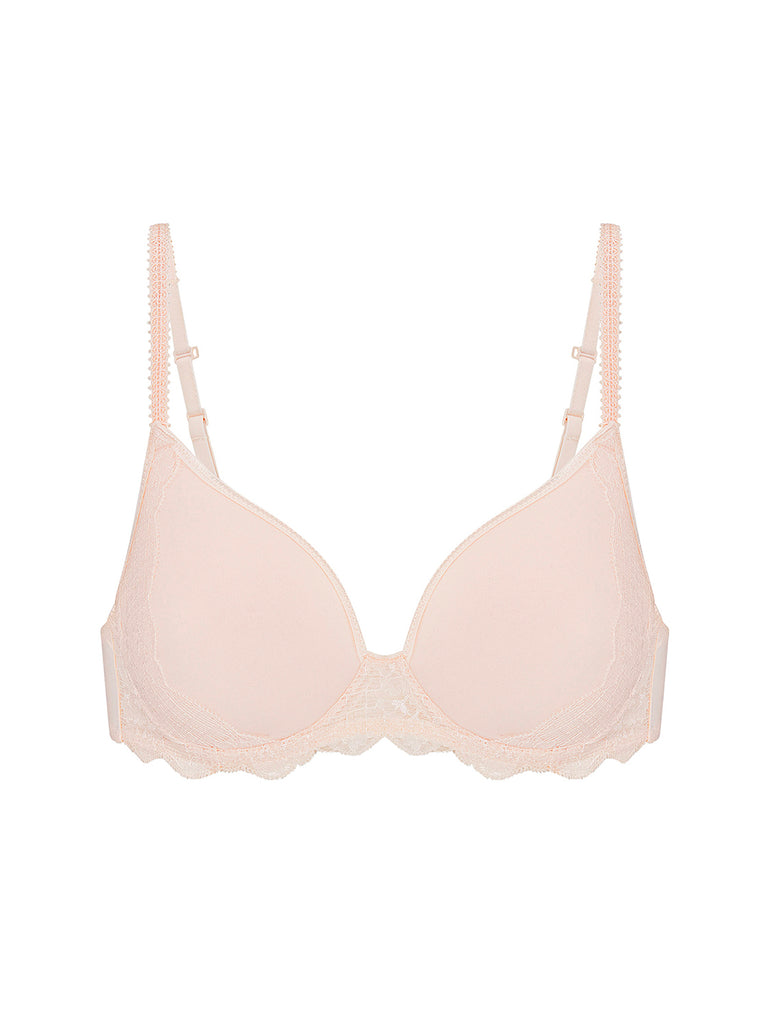 Soutien-gorge spacer décolleté plongeant - Rose sakura