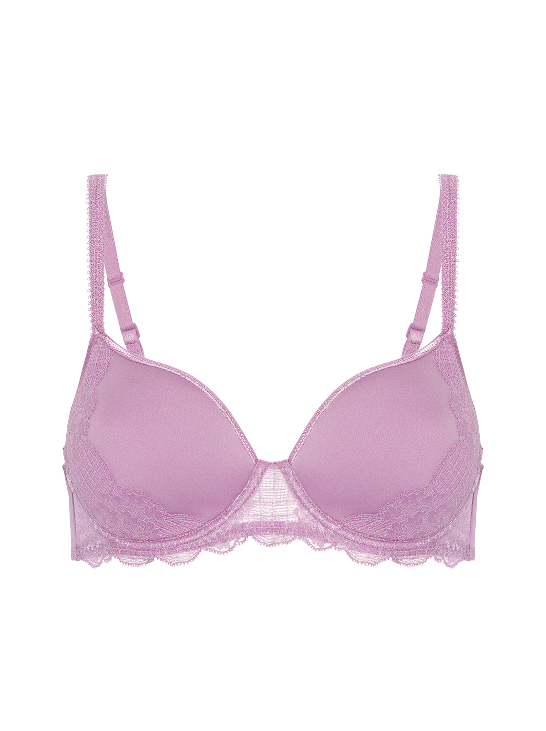 Soutien-gorge spacer décolleté plongeant - Mauve Glamour