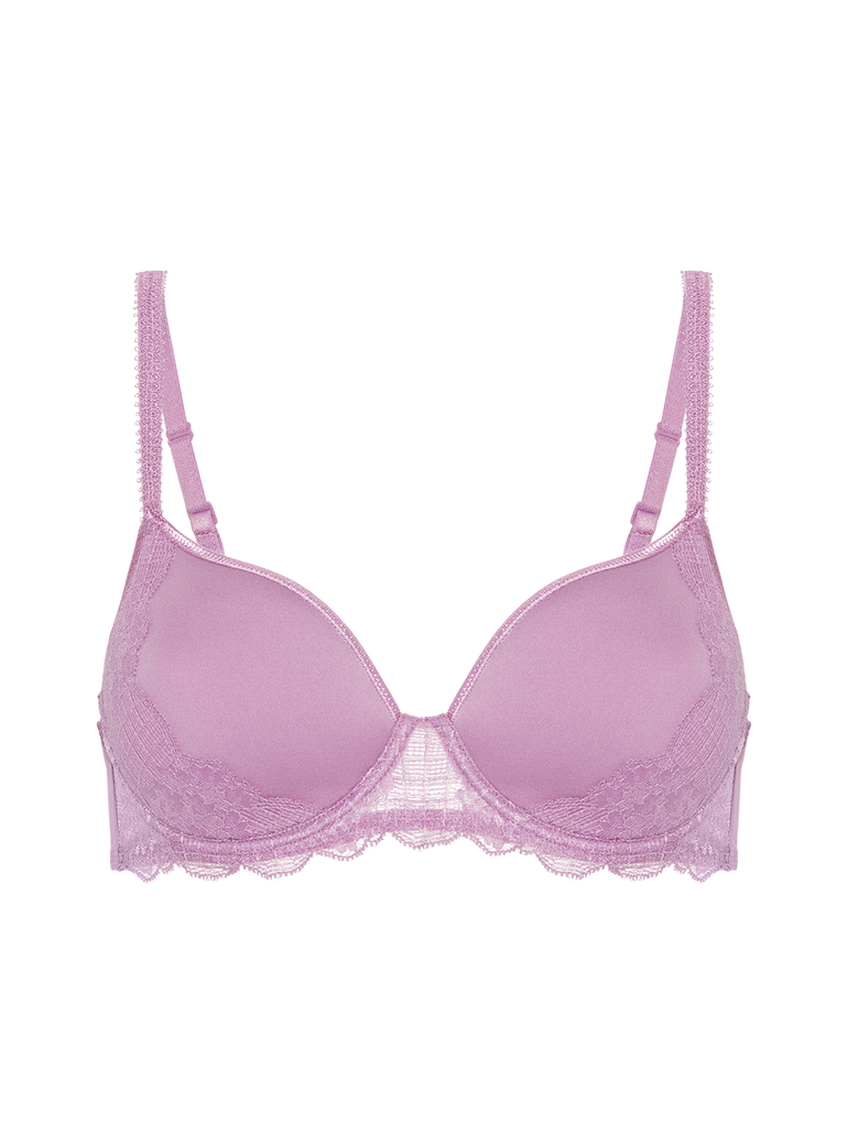 Soutien-gorge spacer décolleté plongeant - Mauve Glamour