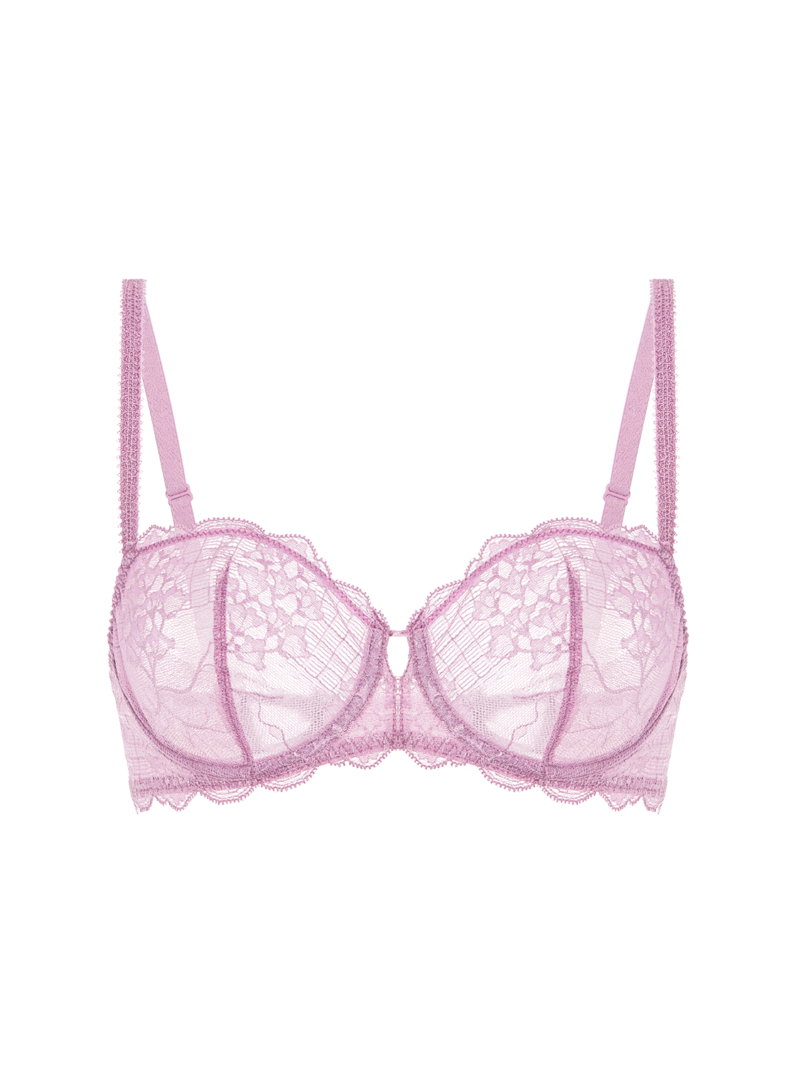 Soutien-gorge corbeille - Mauve Glamour