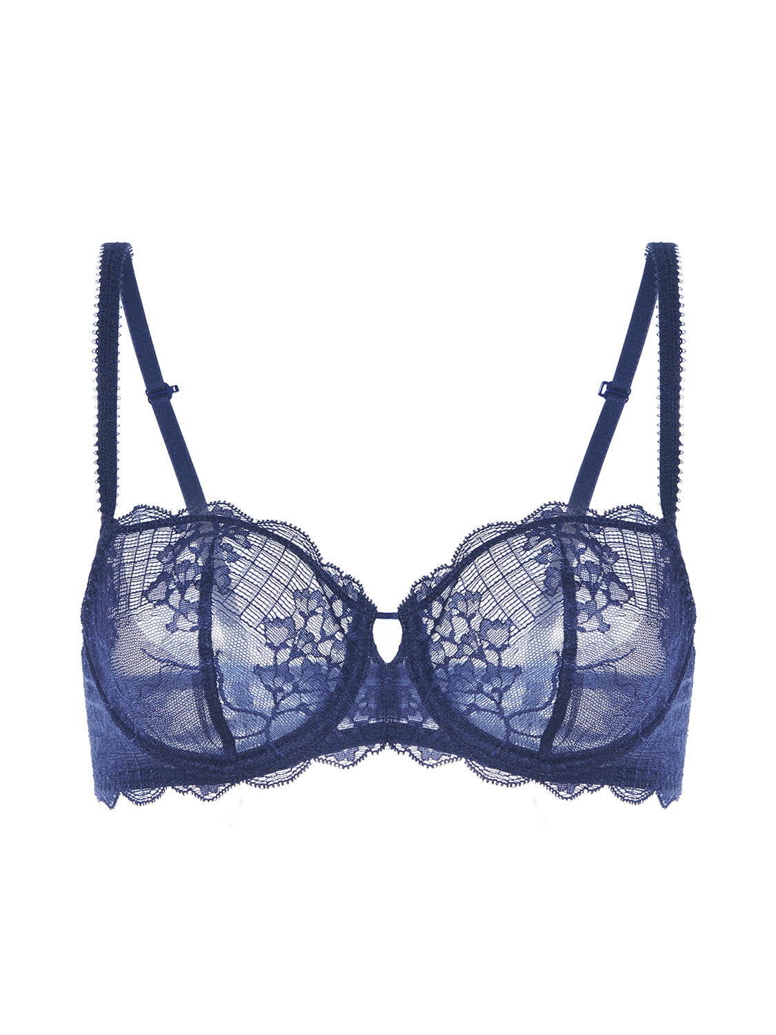 Soutien-gorge corbeille - Bleu Cosmic