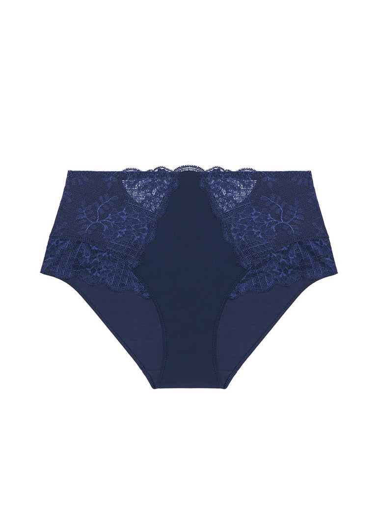 Culotte taille haute - Bleu Cosmic