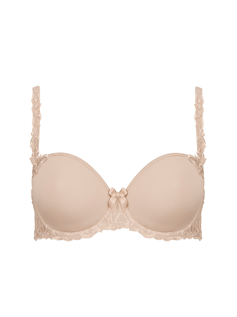 Soutien-gorge décolleté carré en spacer 3D - Peau Rosée