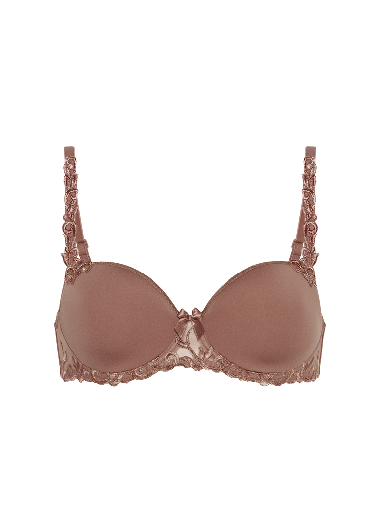 Soutien-gorge corbeille en spacer 3D - Amaretto