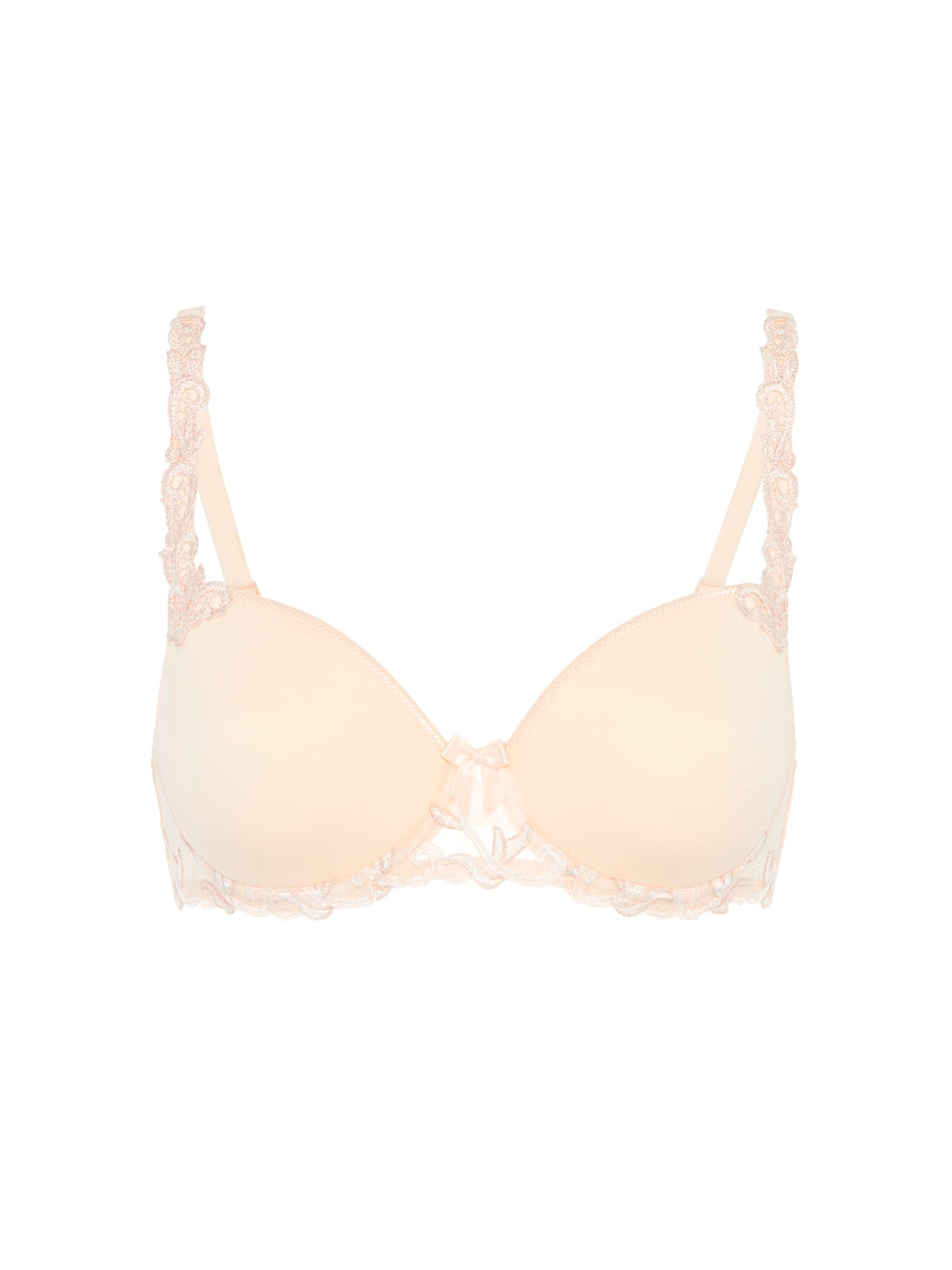 Soutien-gorge décolleté carré en spacer 3D - Beige Chic