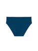 Hoge taille slip - Petrolblauw
