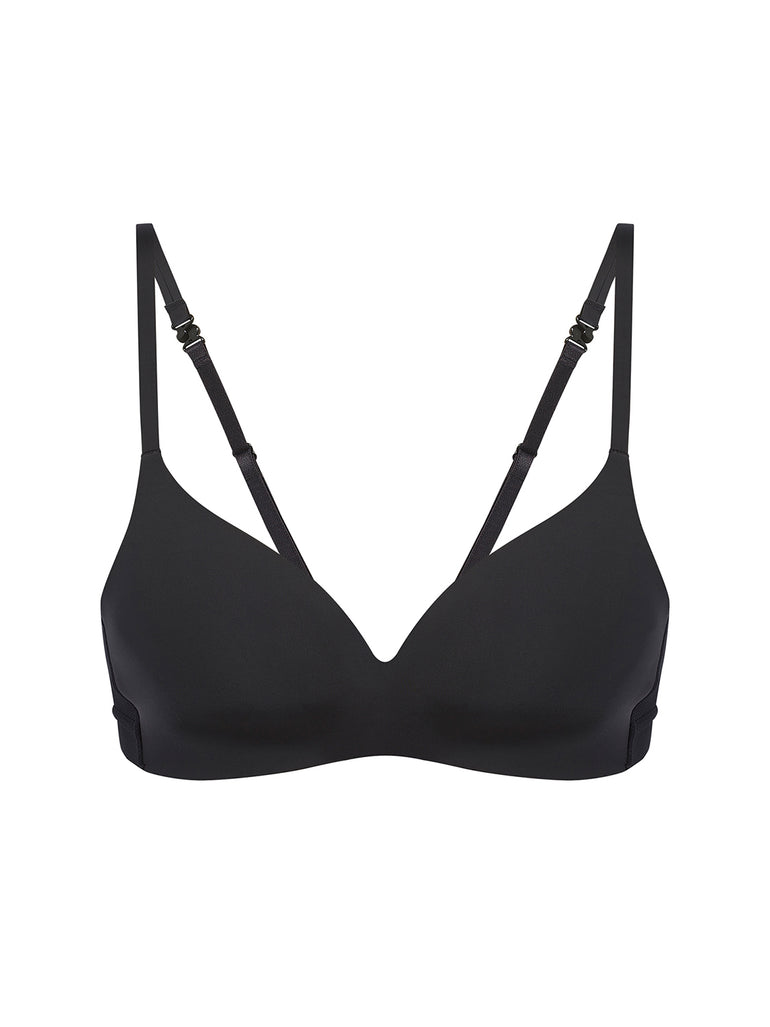 Soutien-gorge triangle sans armature - Noir