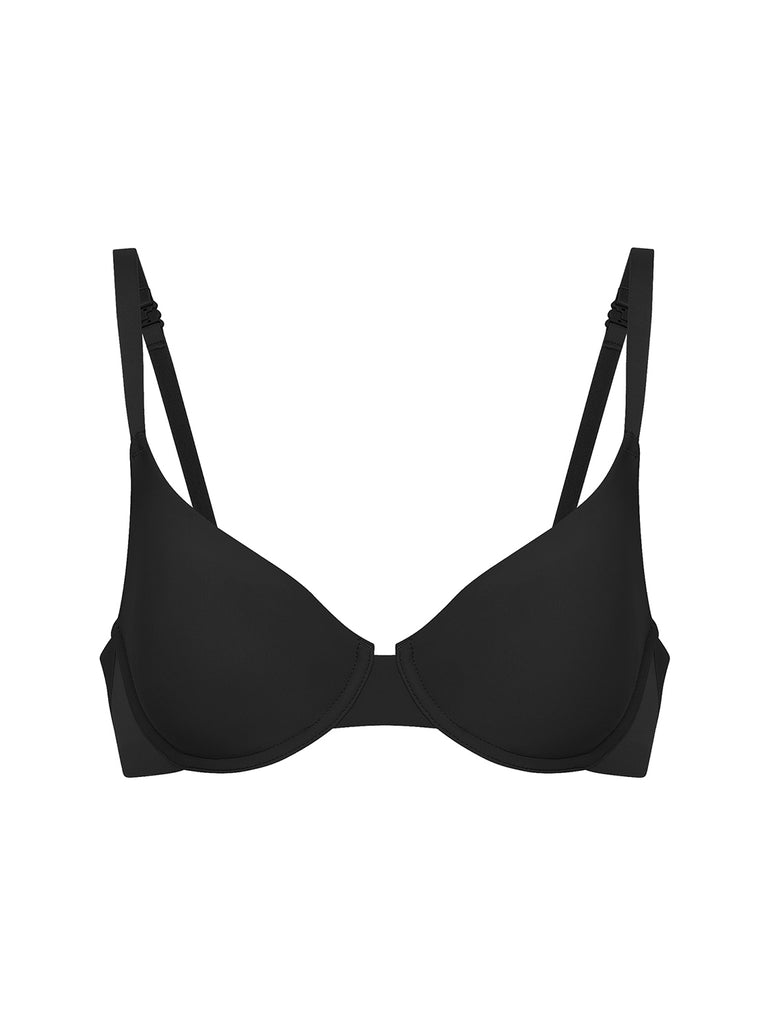 Soutien-gorge emboitant multi-positions sans couture - Noir