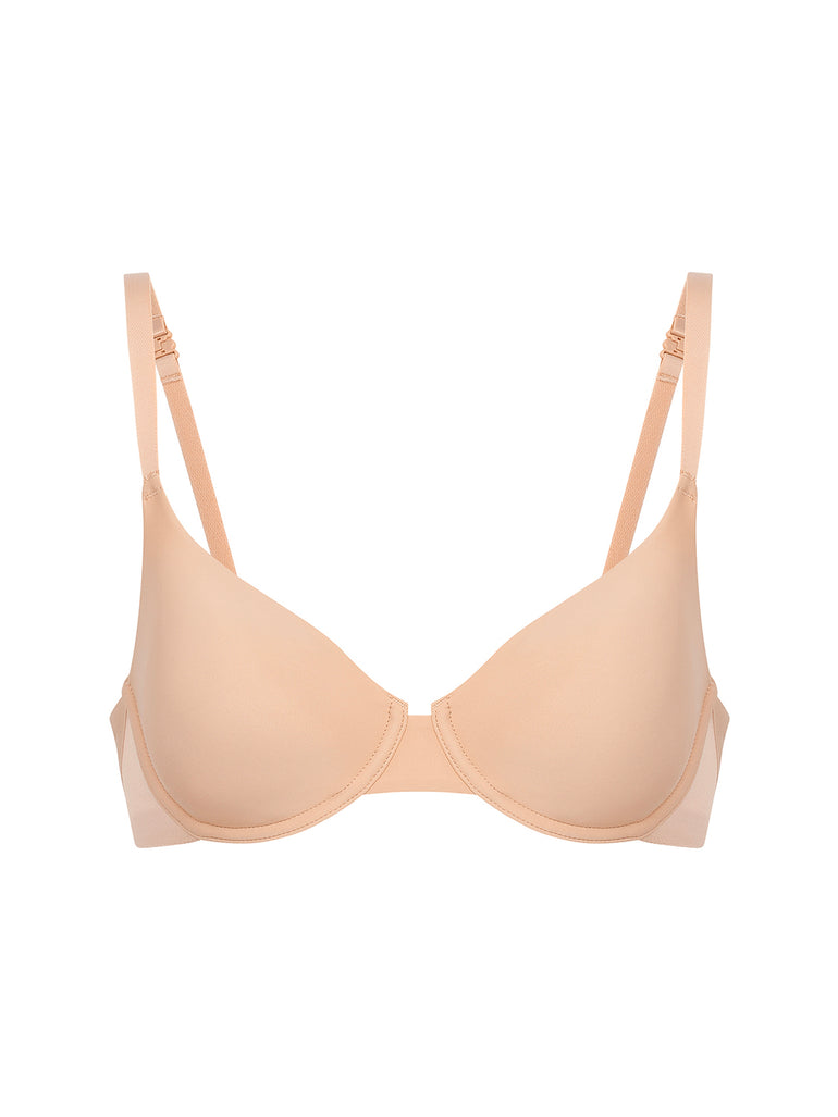 Soutien-gorge emboitant multi-positions sans couture - Peau Rosée