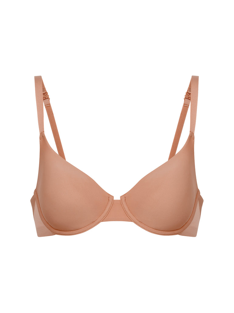 Soutien-gorge emboitant multi-positions sans couture - Amaretto