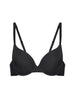 Soutien-gorge coque emboitante décolleté plongeant - Noir