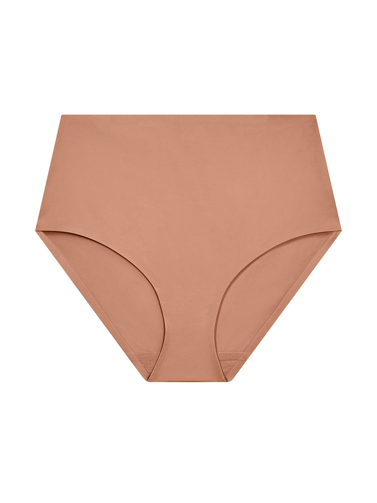 Culotte taille haute, light contrôle - Amaretto