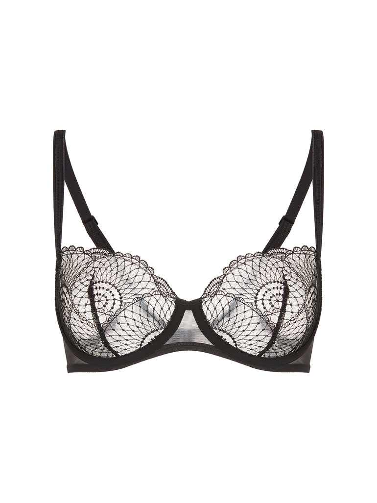 Soutien-gorge corbeille - Noir