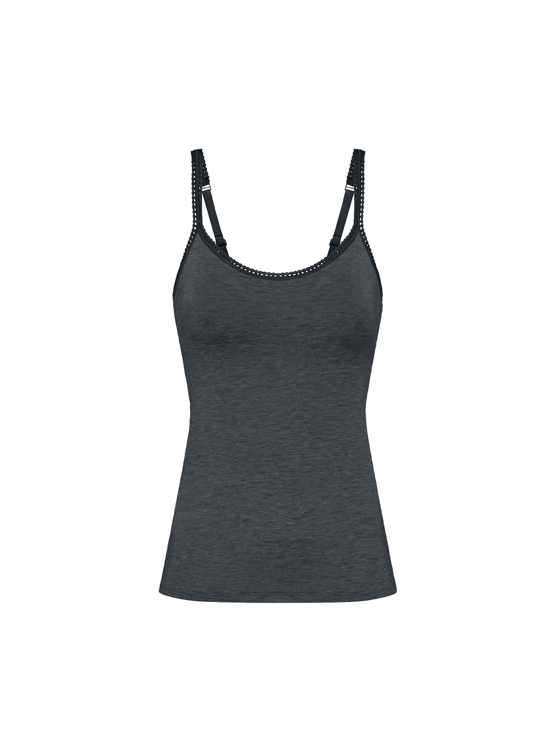 Top - Anthracite chiné