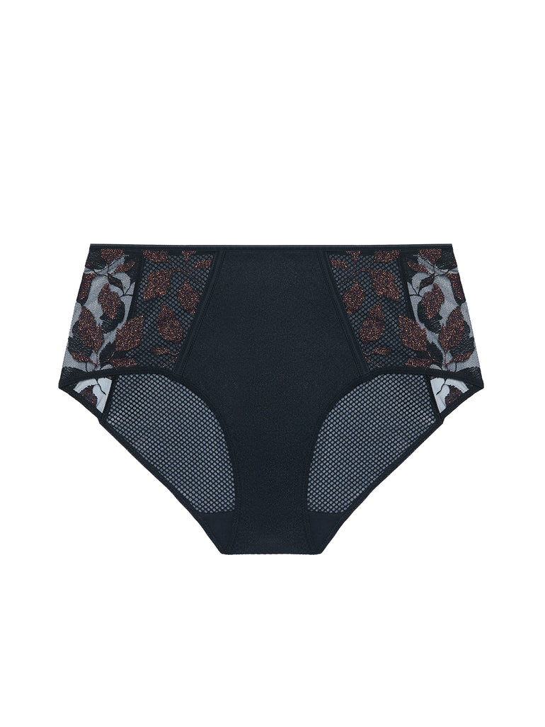 Culotte taille haute - Noir