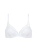 Soutien-gorge avec armatures décolleté plongeant - Blanc