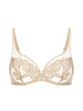 Soutien-gorge avec armatures décolleté plongeant - Beige Topaze