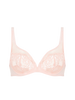 Soutien-gorge avec armature décolleté plongeant - Rose Nude