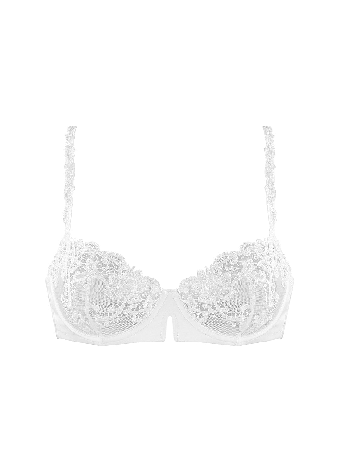 Soutien-gorge corbeille - Blanc